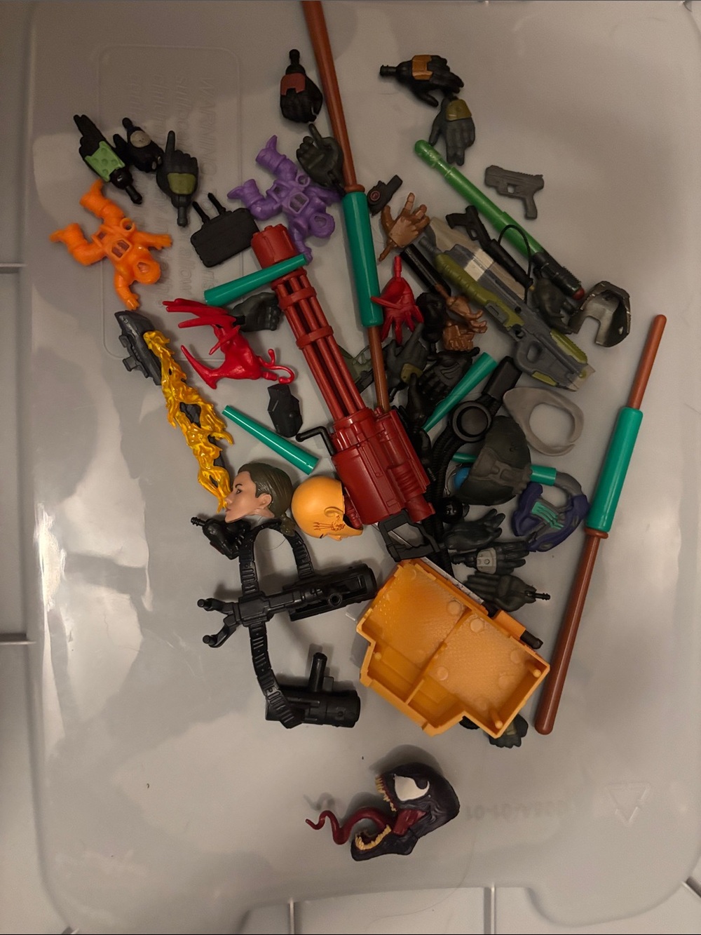 GI JOE ACTION FIGURE PIECES